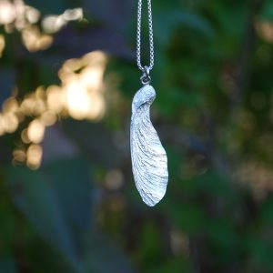 Pendentif samare en argent 925 sterling avec chaîne en argent